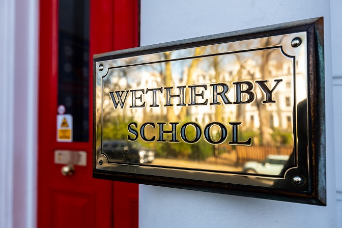 wetherby school plaque